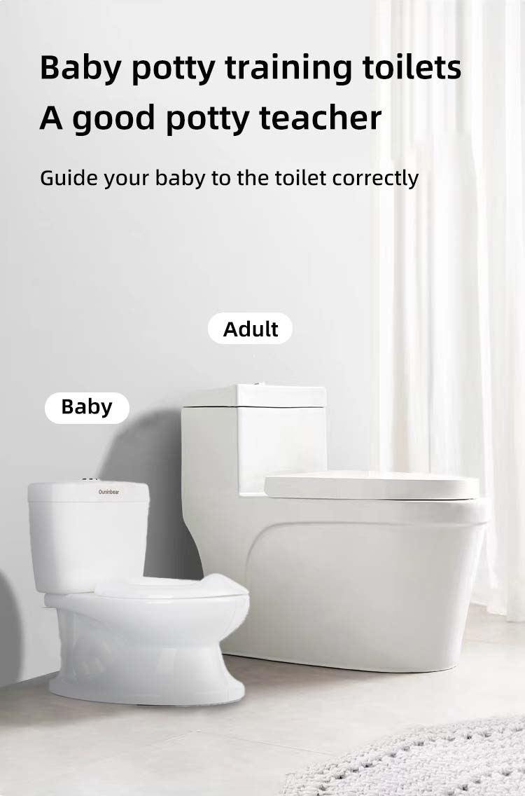 Potty Training Toilet White Holiday Bathtime