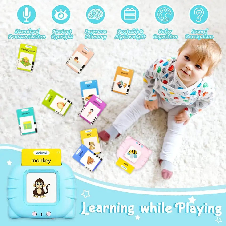 Speech Therapy Machine Toys 224 Sight Words Voice Card Toys Learn kids