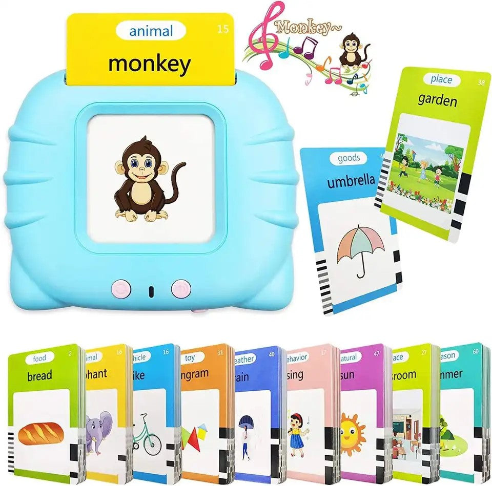 Speech Therapy Machine Toys 224 Sight Words Voice Card Toys Learn kids