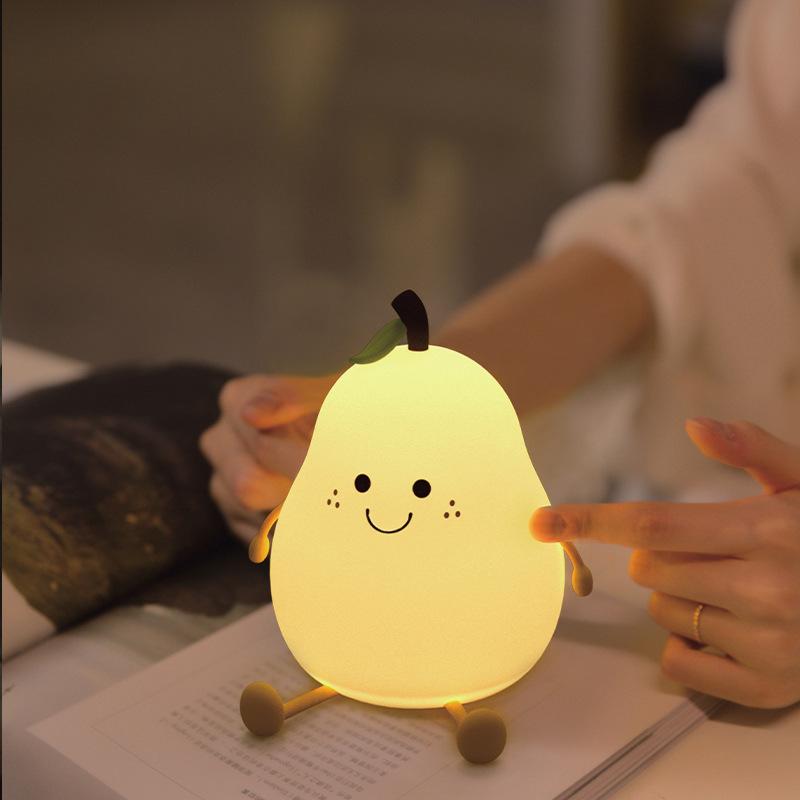 LED Nightlight Children Kids Color-changing Bedside Lamp sleep Holiday Bedtime