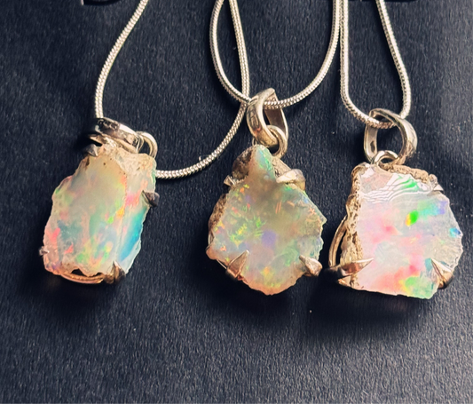 Natural Opal Jewelry Pendant